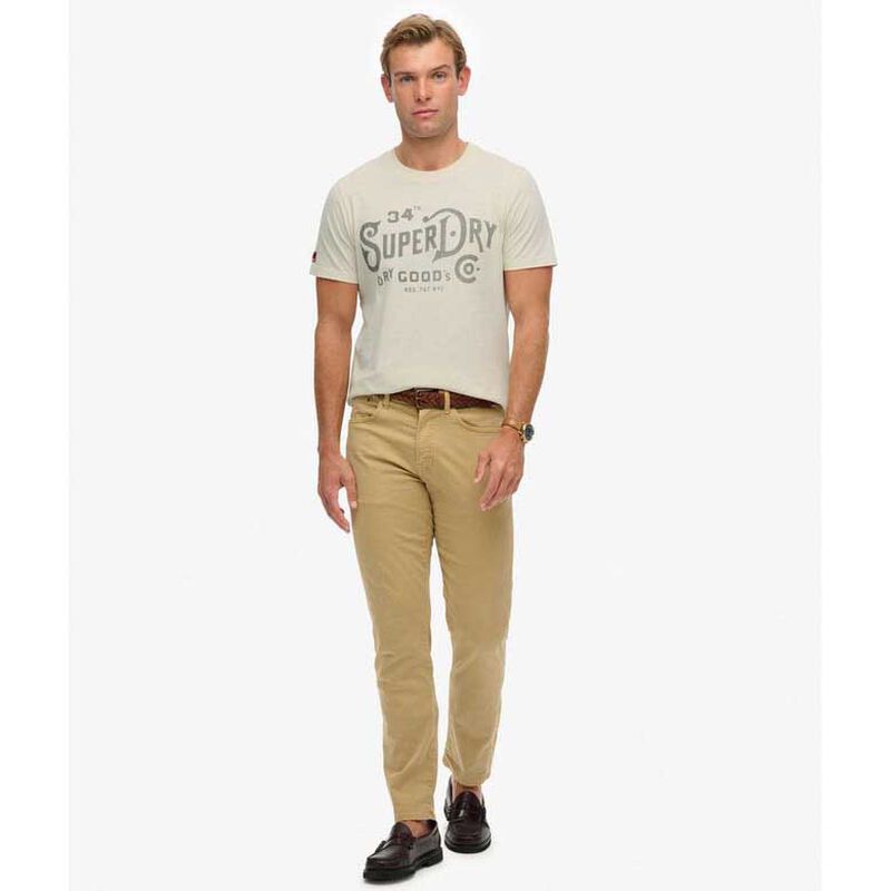 Superdry Heritage Brand Relaxed Tee image number 3